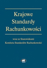 Krajowe Standardy Rachunkowości - okładka książki