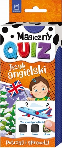 Magiczny quiz. Język angielski - okładka książki