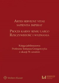 Artes serviunt vitae, sapientia - okładka książki