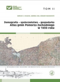 Atlas gmin Pomorza Zachodniego - okładka książki