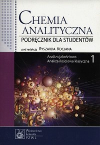 Chemia analityczna. Tom 1. Analiza - okładka książki