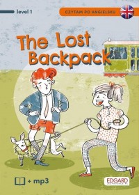 Czytam po angielsku. The Lost Backpack. - okładka podręcznika