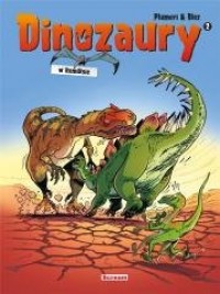 Dinozaury w komiksie. Tom 2 - okładka książki