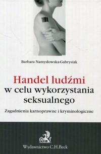 Handel ludźmi w celu wykorzystania - okładka książki