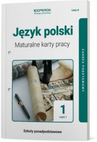 Język polski 1. Szkoły ponadpodstawowe. - okładka podręcznika