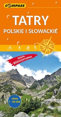 Mapa Tatry Polskie i Słowackie - okładka książki