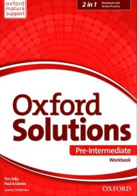 Oxford Solutions Pre-Intermediate - okładka podręcznika