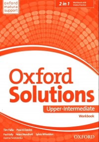 Oxford Solutions Upper-Intermediate - okładka podręcznika