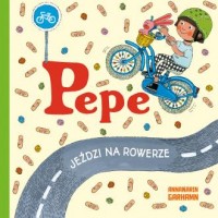 Pepe jeździ na rowerze - okładka książki