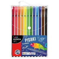 Pisaki w etui 12 kolorów KIDEA - zdjęcie produktu