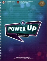 Power Up 6 Teachers Book - okładka podręcznika