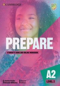 Prepare 2 Students Book with Online - okładka podręcznika