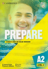 Prepare 3 Students Book with Online - okładka podręcznika