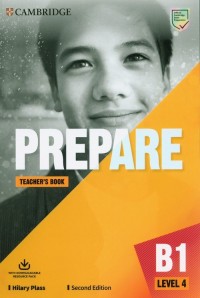 Prepare 4 Teachers Book with Downloadable - okładka podręcznika