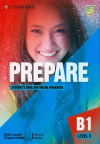 Prepare 5 Students Book with Online - okładka podręcznika