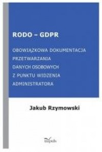 RODO-GDPR - okładka książki