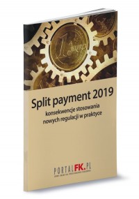 Split payment 2019 konsekwencje - okładka książki