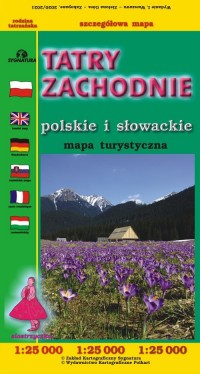 Tatry Zachodnie Polskie i Słowackie - okładka książki