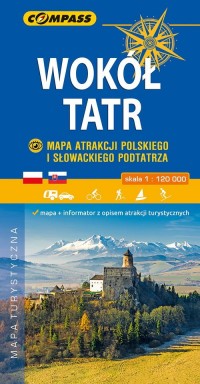 Wokół Tatr Mapa Atrakcji Polskiego - okładka książki