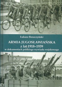 Armia jugosłowiańska z lat 1918-1939 - okładka książki