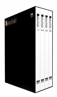 Beksiński 1-4. wydanie miniaturowe - okładka książki