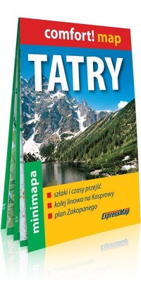 Comfort! map Tatry. Mapa turyst. - okładka książki