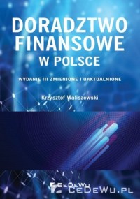 Doradztwo finansowe w Polsce - okładka książki