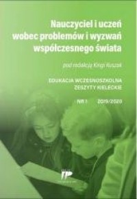Edukacja wczesnoszkolna nr 1 2019/2020 - okładka książki
