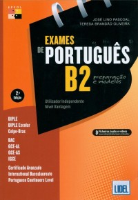 Exames de portugues B2 preparacao - okładka podręcznika