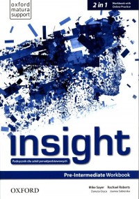 Insight Pre-Intermediate Workbook - okładka podręcznika