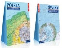 Pakiet: Comfort! map Świat + Polska - okładka książki
