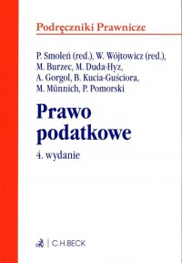 Prawo podatkowe. Seria: Podręczniki - okładka książki