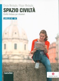 Spazio Civilta Livello  A2/B1 - okładka podręcznika