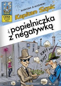 Kapitan Szpic i popielniczka z - okładka książki