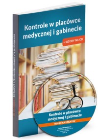 Kontrole w placówce  medycznej - okładka książki