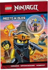 Lego Ninjago. Prosto w ogień - okładka książki
