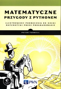 Matematyczne przygody z Pythonem. - okładka książki