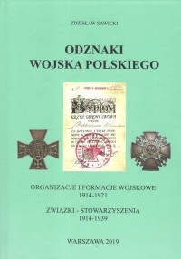 Odznaki Wojska Polskiego. Organizacje - okładka książki