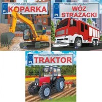 Koparka / Wóz Strażacki/ Traktor. - okładka książki