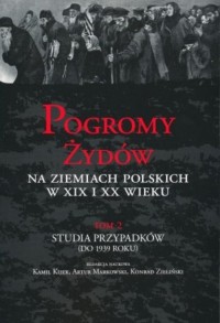 Pogromy Żydów na ziemiach polskich - okładka książki