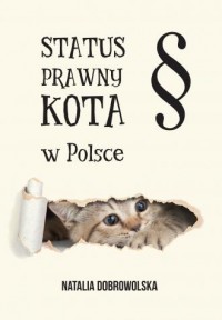 Status prawny kota w polsce - okładka książki