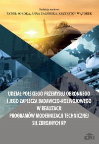 Udział polskiego przemysłu obronnego - okładka książki