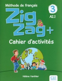 Zigzag+ 3 Cahier dactivités - okładka podręcznika