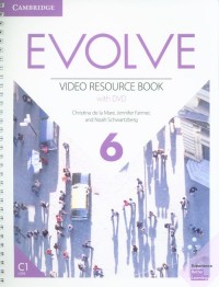 Evolve 6 Video Resource Book with - okładka podręcznika