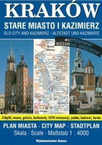 Plan miasta. Kraków, Stare Miasto - okładka książki