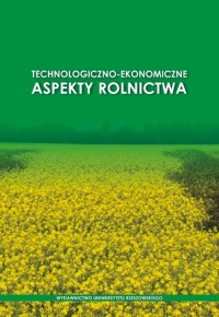 Technologiczno-ekonomiczne aspekty - okładka książki