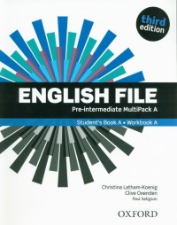 English File Pre-Intermediate Multipack - okładka podręcznika