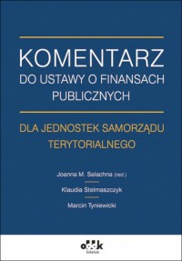 Komentarz do ustawy o finansach - okładka książki
