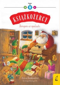 Książkożercy Pompon w opałach Poziom - okładka książki