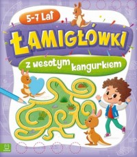 Łamigłówki z wesołym kangurkiem - okładka książki